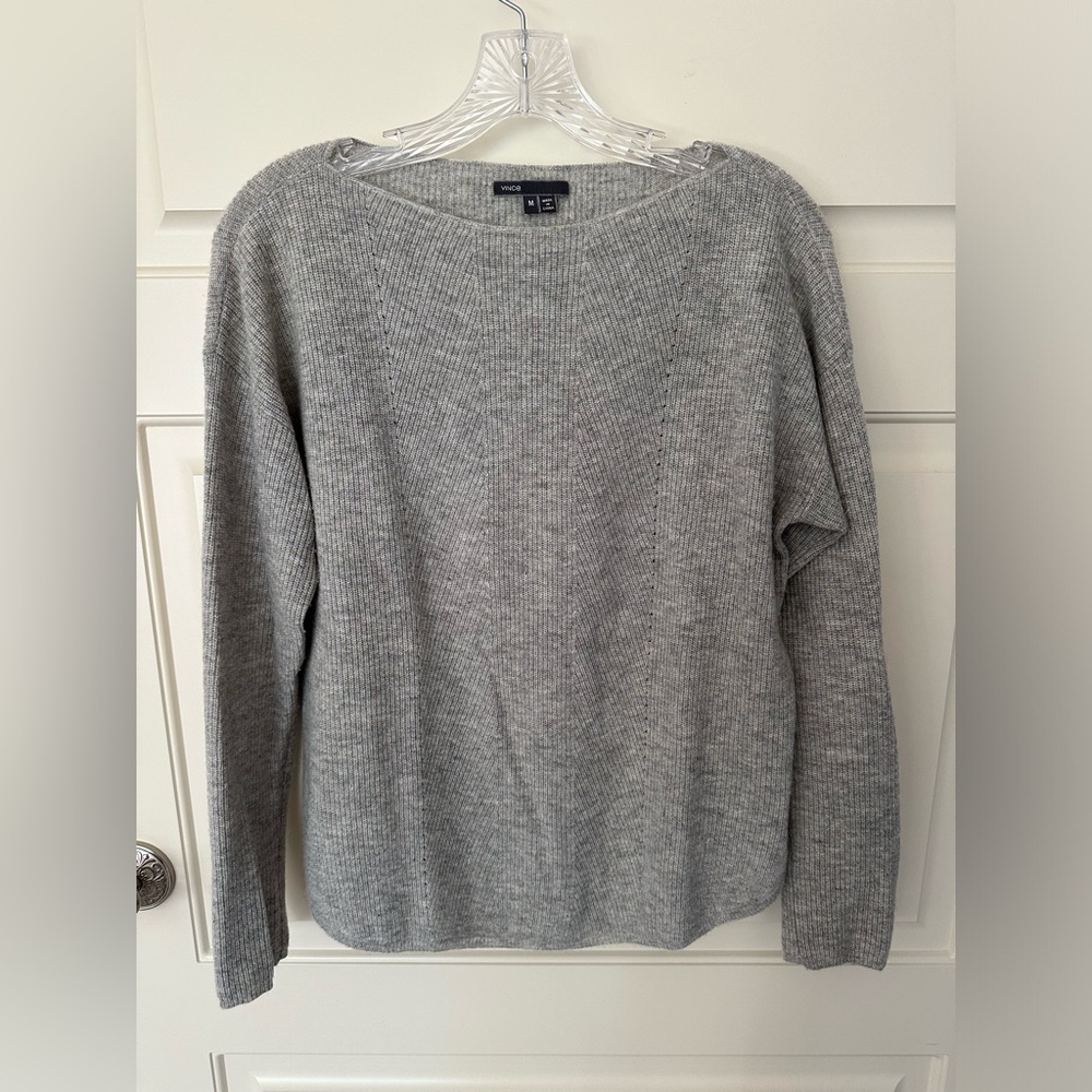 Vince Gray Cashmere Sweater